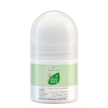 ROLL-ON Do Masażu olej konopny CBD LR Aloe Vera