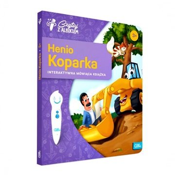 Albik książka: Czytaj z... - Henio koparka NOWOŚĆ