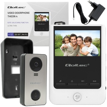 WIDEODOMOFON WIDEO DOMOFON 4.3'' TRYB NOCNY BRAMA