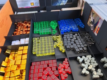 Вставка для органайзера игры Terraformation of Mars