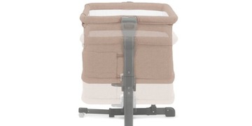 Kinderkraft Neste Grow łóżeczko dostawne 2 poziomy