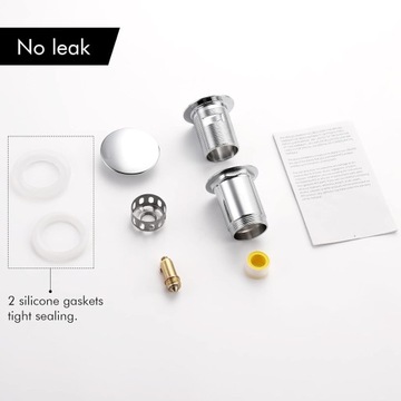 АВТОМАТИЧЕСКАЯ СИФОННАЯ ПРОБКА С ПЕРЕЛИВОМ, типа «клик-клак»