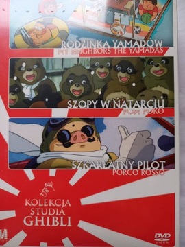 KOLEKCJA STUDIA GHIBLI - DVD