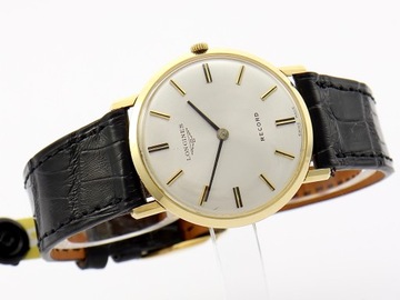 MĘSKI LONGINES VINTAGE 18K ZŁOTO MANUAL 32.5MM