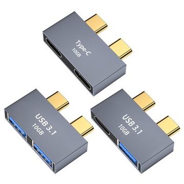 C USB C Док-станция HUB от Dual Type-C до Multi U