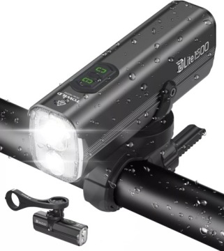 Přední světlo Towild DLite1500, dvojitá Led dioda, 5000 mAh, powerbanka
