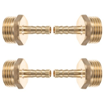 ŁĄCZNIKI RUROWE 1/2 CALI MIEDZIANE ZĘBY ZEWNĘTRZNE