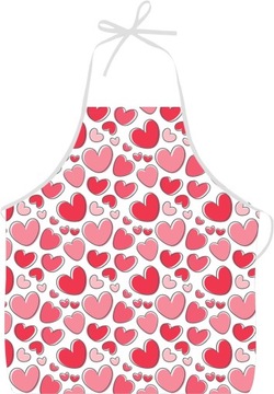 Сексуальный кухонный фартук на День святого Валентина.