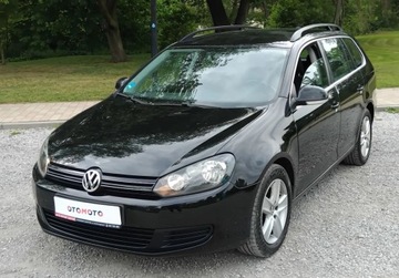 Volkswagen Golf VI Variant 1.6 TDI-CR DPF BlueMotion 105KM 2010 Volkswagen Golf 1,6 Tdi Alufelgi Klimatronik Po oplatach z Niemiec, zdjęcie 18