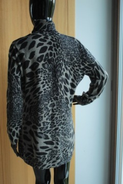 Водолазка MADELEINE с рисунком 90% шерсть 10% кашемир 38/40