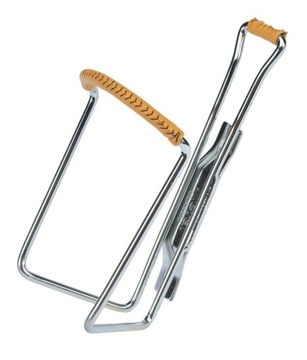 Koszyk na bidon Zefal VINTAGE aluminiowy srebrny