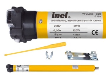 SILNIK DO ROLET ZEWNĘTRZNYCH INEL N-6 6NM/28