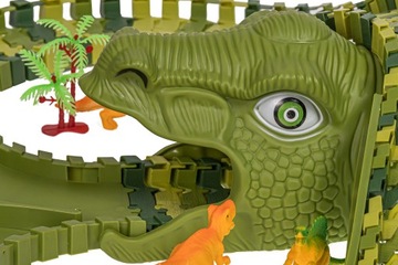 МЕГА ГОНОЧНАЯ ТРЕК XXXL ДИНОЗАВР ДИНОПАРК 200 ЭЛ.