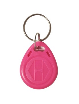 BRELOK PROGRAMOWALNY RFID 125kHz EM4305 PINK