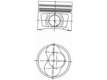 KOLBENSCHMIDT 40409620 PÍST