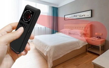 WYKRYWACZ LASEROWY MINI ROZMIAR DO UKRYTYCH KAMER OBIEKTYWÓW MOCNE IR LED