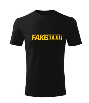 Koszulka T-shirt D478 FAKE TAXI FAKETAXI ZABAWNA męska różne kolory