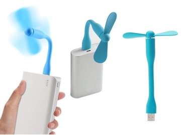 USB-ВЕНТИЛЯТОР СИЛИКОНОВЫЙ ВЕНТИЛЯТОР ДЛЯ НОУТБУКА, ТЕЛЕФОНА, КОМПЬЮТЕРА POWER BANK