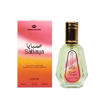 SABAYA WODA PERFUMOWANA DAMSKI ZAPACH ARABSKIE PERFUMY 50 ML AL REHAB EDP