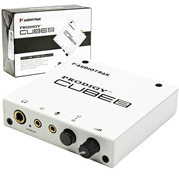 AUDIOTRAK CUBE2 DAC PRZETWORNIK CYFROWO-ANALOGOWY WZMACNIACZ SŁUCHAWKOWY