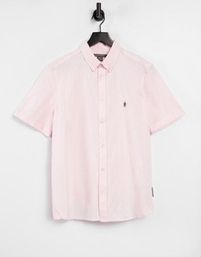 French Connection różowa koszula oxford S