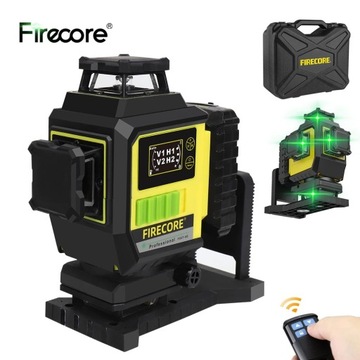 ЛАЗЕРНЫЙ УРОВЕНЬ FIRECORE F95T-4G НОВЫЙ ЖК-дисплей