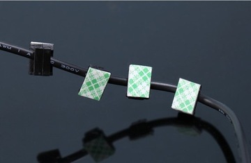 Крепежный кабельный органайзер 12 х 5мм 10шт.