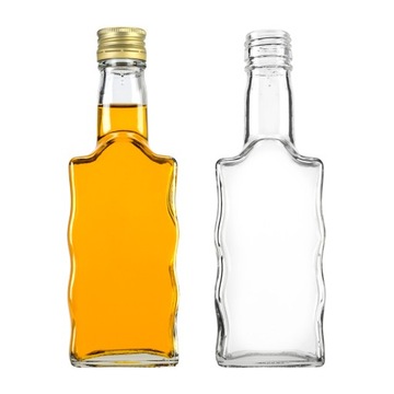 BUTELKA FALA 200 ML NA NALEWKI WINO SOK Z ZAKRĘTKĄ