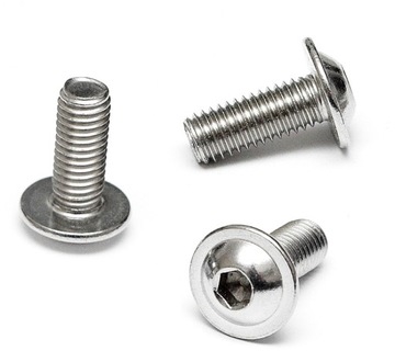 7380-2 A2 M6X20 ŚRUBA PODKŁADKOWA IMBUS GRZYBKOWA 7380 INOX (10)