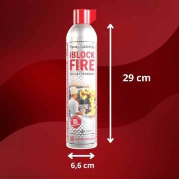БИОПОЖАРОТУШАЮЩИЙ РАСПЫЛИТЕЛЬ iBlockFIRE ДЛЯ РЕСТОРАНОВ И КУХНЕЙ