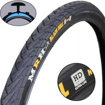 OPONA ROWEROWA MRH BLACK BULL ANTYPRZEBICIOWA 28 x 1.75