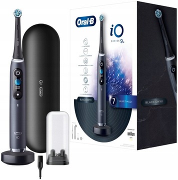 SZCZOTECZKA ELEKTRYCZNA MAGNETYCZNA SONICZNA ORAL-B iO 9N ZESTAW ETUI
