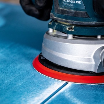 НАЖДАЛЬНАЯ БУМАГА Диск на липучке, Диск BOSCH 125ммP400