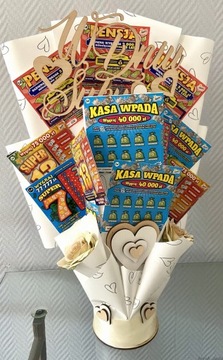 букет из скретч-карт