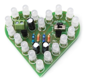 Набор для обучения пайке, инструкция, 10 комплектов, ПОДАРОК