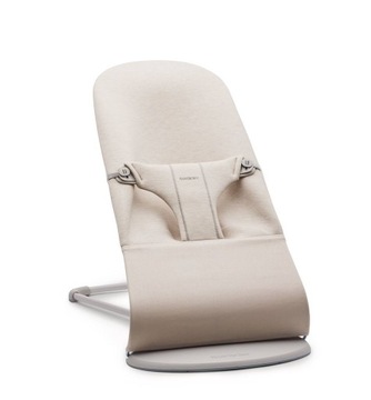 Leżaczek BABYBJORN Bliss 3D Jersey Light beige
