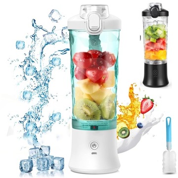 PRZENOŚNY BLENDER OSOBISTA WYCISKARKA DO SOKU RĘCZNY MIKSER USB DO OWOCÓW