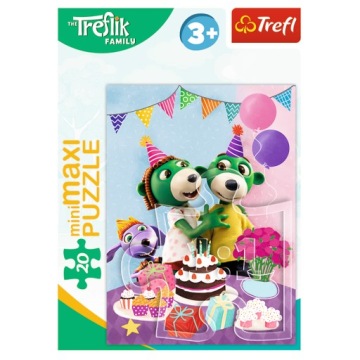 ПАЗЗЛ 20 MiniMaxi Trefliki СЕМЕЙСТВО TREFLIK Trefl 21153