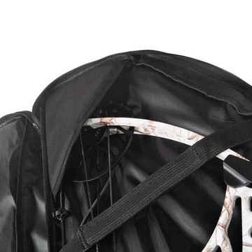 Черная камуфляжная/холщовая сумка с