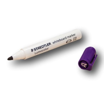FIOLETOWY marker ścieralny LUMOCOLOR Staedtler