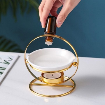 Nowoczesny kominek na olejki eteryczne, dyfuzor zapachowy,