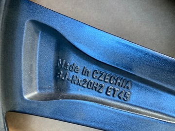 2× DISK HLINÍK SKODA OE 8.0" X 20" 5X112