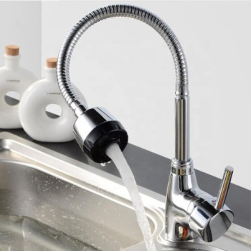 Гибкий, двойной излив для кухонной мойки.