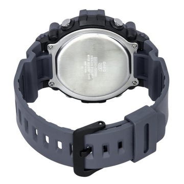 ZEGAREK MĘSKI CASIO SPORT ILLUMINATOR AE-1500WH-8B - WR100- DUAL TIME + BOX