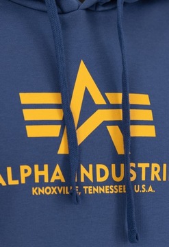 Alpha Industries Basic Hoody nová námornícka/pšeničná XL