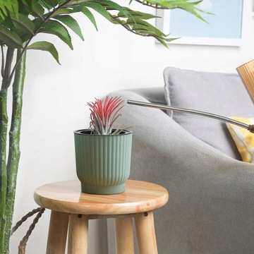 6x НАБОР МАЛЕНЬКИХ ЦВЕТОЧНЫХ ГОРШКОВ САМОЛИВАЮЩИХСЯ ЦВЕТОЧНЫХ ГОРШКОВ МЯТЫ