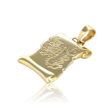 Złota zawieszka znak zodiaku Skorpion 1,23 g 585