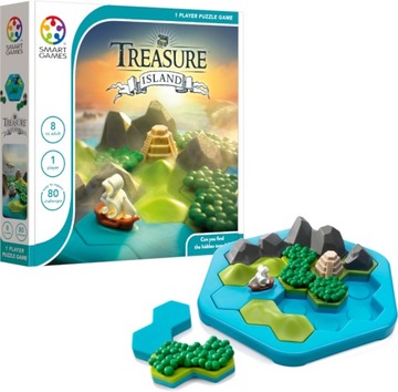 SMART GAMES GRA LOGICZNA TREASURE ISLAND WERSJA PL