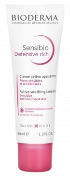 BIODERMA Sensibio Defensive Rich KREM KOJĄCY 40ml