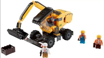 KLOCKI PLAYTIVE KOPARKA + FIGURKI 275 ELEMENTÓW